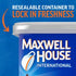 4 oz (Pack 4) package) Maxwell House International Decaf & Sugar Free French Vanilla Caf Style Instant Coffee, Canister