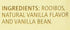 Celestial Seasonings Madagascar Vanilla Rooibos Herbal Tea, 20 ct