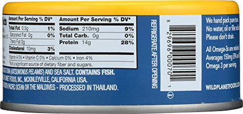 5 oz 2 Wild Planet Wild Skipjack Light Tuna -- - pc