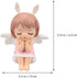 KESYOO Baby Doll Birthday Cupcake Topper - Angels Figurine Prince Princess Doll Figures for Party Decorations