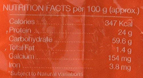 Hindustan Mart Whole,500 Pure & Sure Organic White Urad Dal g
