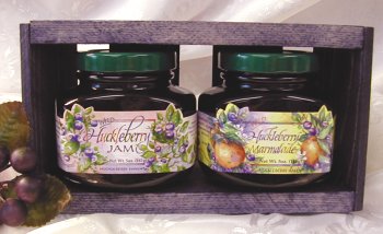 Taste the Wilderness Wild Huckleberry Jam Gift Set