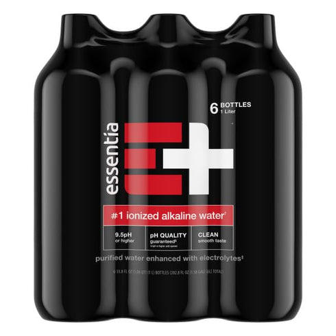 6 Count, 202.8 Oz Essentia Water, Ionized Alkaline Fl