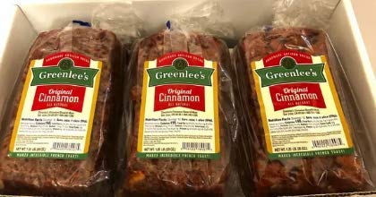 Greenlees Bakery Cinnamon Bread, 20 oz 3 Pack