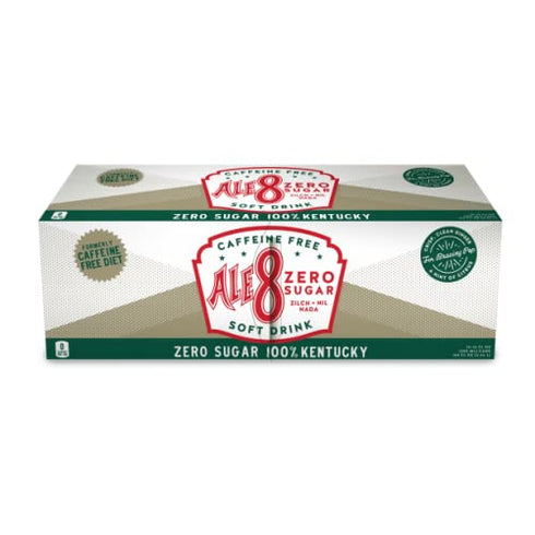 Ale 8 One Caffeine Free, Zero Sugar, 12 Pack of 12 Oz