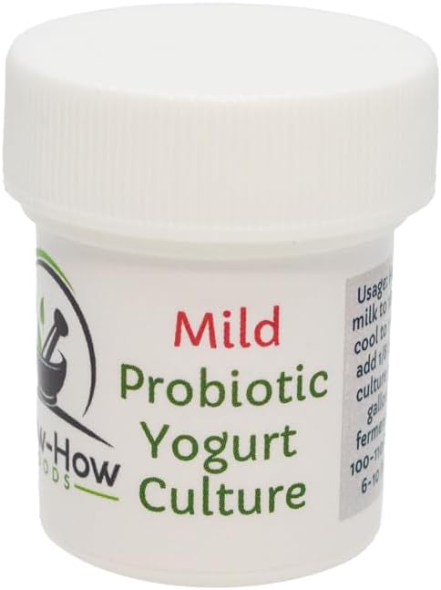 Know-How Foods Brand Probiotic Mild Yogurt Starter Culture ABY-2C
