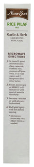2 Pack (6.3 Oz. Near East Rice Pilaf - Garlic & Herb Each Box)