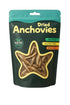 Generic Omega-3, 4oz (110g) Premium Extra Salty Dried Anchovies Savory Asian Seafood Snack, High Protein, Rich