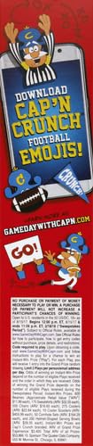 20oz Cap'n Crunch Breakfast Cereal, Box