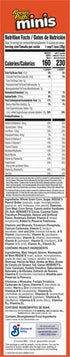19.8 OZ (Pack 2) Reese's Puffs Minis Breakfast Cereal, Chocolate Peanut Butter Cereal, Family Size