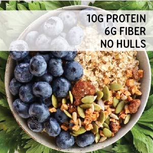 14oz 2 (28oz ZEGO Double Protein Raw Oats, Organic, Purity Protocol Gluten Free, GIyphosate Free, Bags, Bundle of Bags