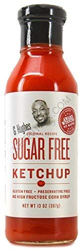 G Hughes Sugar Free Ketchup, 2 Pack 13 oz - SET OF