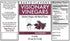 12.7 Oz Bakto Flavors Visionary Vinegars - Raspberry - Kosher Balsamic Vinegar with Natural Raspberry Flavor - Fl