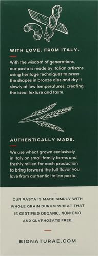 16 Oz Bionaturae Organic Pasta, Whole Wheat Penne