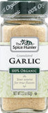 The Spice Hunter Garlic, Granulated, Organic, 2.2-Ounce Jar
