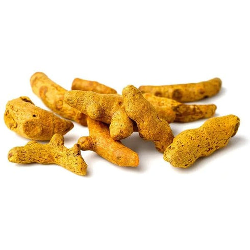 3 NY SPICE SHOP Turmeric Root Whole - Whole Raw Roots Natural Haldi Spice Naturally Grown Dried Pure Yellow Turmeric