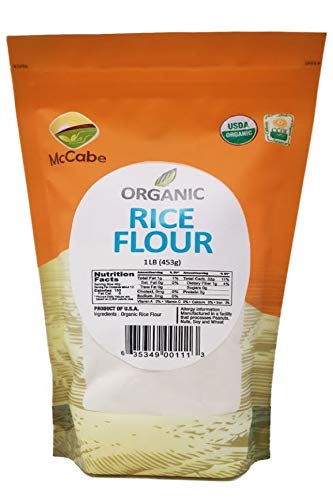 McCabe Organic Rice Flour - White Rice Flour | Rich with Fiber