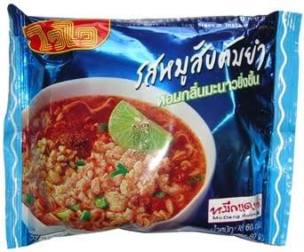 Wai Wai Minced Pork Tom Yam Flavour Instant Noodle -