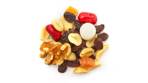 2.2 lb (35.2 oz), Yupik Camp Mix, A Blend of Raisins, Papaya, Almonds, Walnuts & Yogurt Peanuts, Cholesterol Free