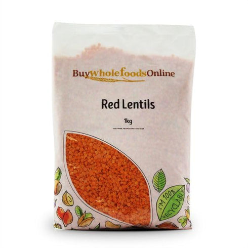 Buy Whole Foods Red Lentils (1kg)