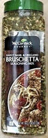 McCormick Bruschetta Seasoning Mix, 19 oz Shaker