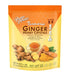 25 Prince of Peace Instant Ginger Honey Crystals w/Turmeric, Sachets Instant Hot or Cold Beverage Easy to Brew Ginger