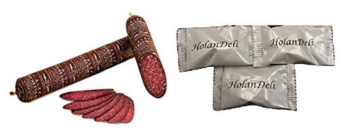 100% Beef Salami (jewish salami) 1lb by HolanDeli. Includes HolanDeli Chocolate Mints.