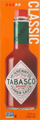 (12 (Pack 2) Tabasco Original Red Flavor Hot Sauce Ounce)