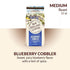 11oz (Pack 3) New England Coffee Blueberry Cobbler Medium Roast Ground Coffee, Bag