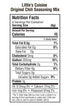Little's Cuisine Original Chili Seasoning Mix (Case of 4) | Non-GMO, Sugar-Free, Kosher, Gluten-Free