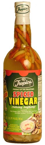 Tropics Spiced Vinegar - Sukang Anghang, 25-Ounce Bottle (Pack of 2)