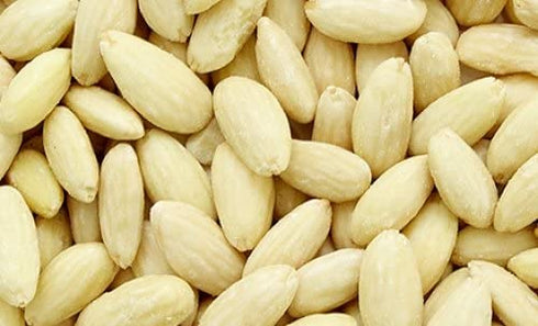 MANDELIN CALIFORNIA ALMONDS AND ALMOND PASTES 100% (1 lb), Mandelin Blanched Whole Almonds, Almonds Non-GMO, Gluten