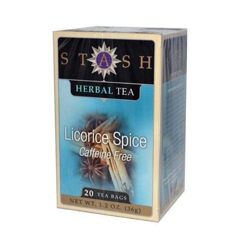 Stash Tea Company Premium Licorice Spice Herbal Tea - Caffeine Free -