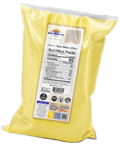 64oz (4lbs) 1.81kg Rani Corn Flour (Makki ka Atta) Bulk ~ All Natural | Vegan | Gluten Friendly | NON-GMO | Indian