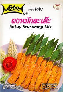 Foodkoncept Lobo Satay Seasoning Mix Paste for Thai Food BBQ Chicken Pork Beef