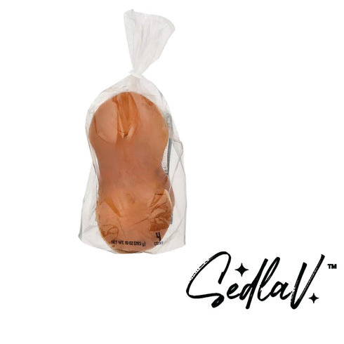 SEDLAV 4 Count, Bakery Style Brioche Hamburger Buns Soft Enriched Bread Rolls For Burgers And Sandwiches, Light Sweet