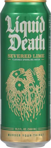 19.2 (Pack 5) Liquid Death Severed Lime Sparkling Water Single, FZ