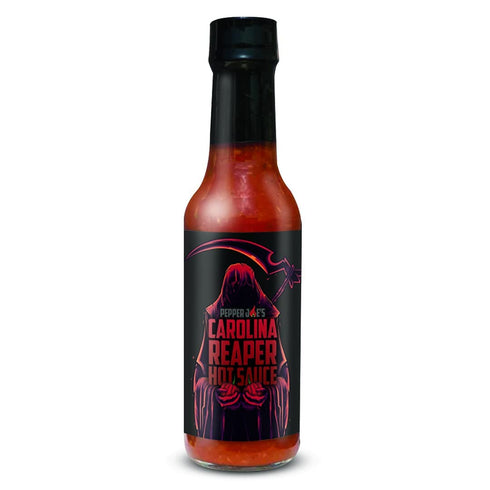 Pepper Joes Carolina Reaper Hot Sauce Extreme Heat with Delicious Flavor Balance