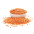 4 LB Aiva - Red Lentils Football, Masoor Whole Football, Bag - Premium Quality, All-Natural Lentils, Great for Cooking