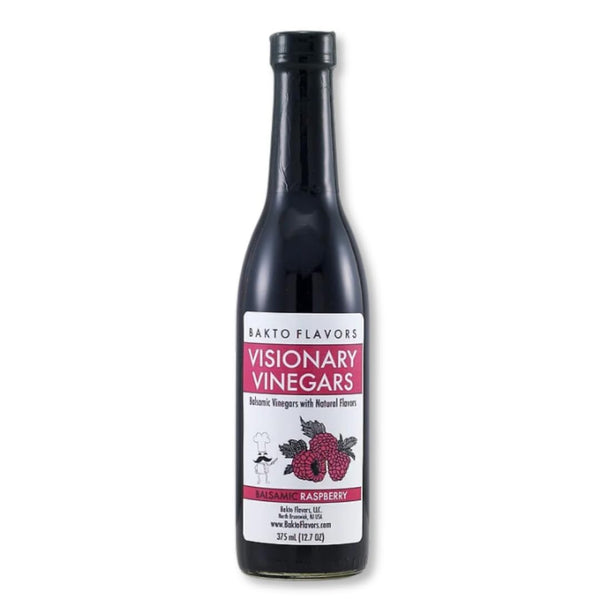 Bakto Flavors Visionary Vinegars - Raspberry - Kosher Balsamic Vinegar with Natural
