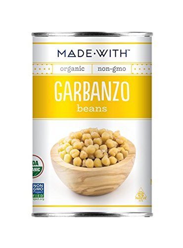 MadeWith Organic Garbanzo Beans, 15 Ounce (Pack of 12)