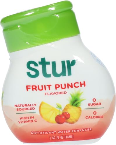 1.62 Stur Fruit Punch Water Flavor ounce (Single)