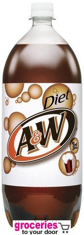 Unknown A&W Root Beer Diet, 2-Liter Bottle (Pack of 6)