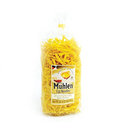 1.1lb 500g (Pack 5) German Egg Noodle Broad Wheat Semolina TAGLIATELLE |