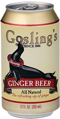 Gosling's Pack Pack 24, 12 oz 12 Stormy Ginger Beer Soda Variety , of Cans, cans of each: Regular and Diet
