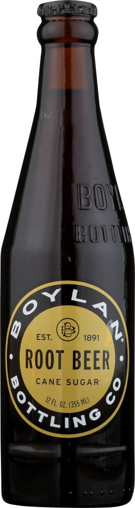 Boylan Soda Root Beer Single 12.0 OZ (Pack of 12)