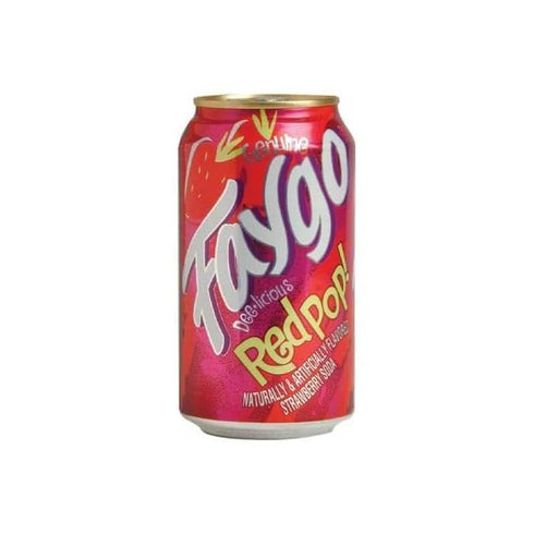 Generic 4 12oz Pack PACK 16 Faygoo Soda Pop flavors Soft Drink Cans Variety