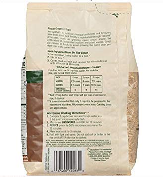2 lb. Carolina Organic Brown Rice