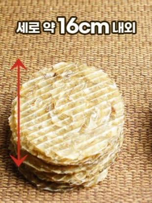Generic 310g Haeyami Korean Sun-Dried Filet Fish (Jwi-po) - Thick & Large Size, Traditional Roasted Snack, Made