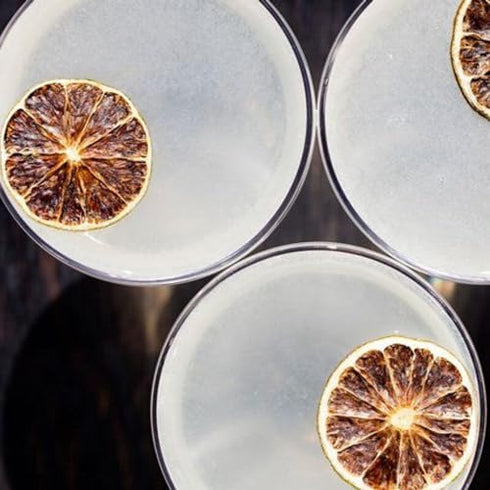 45+ 100% 40 1.4 Oz Dried Dehydrated Dried Lime Slices Wheels | Slices | Natural | Dry Lime for Garnishing Cocktails